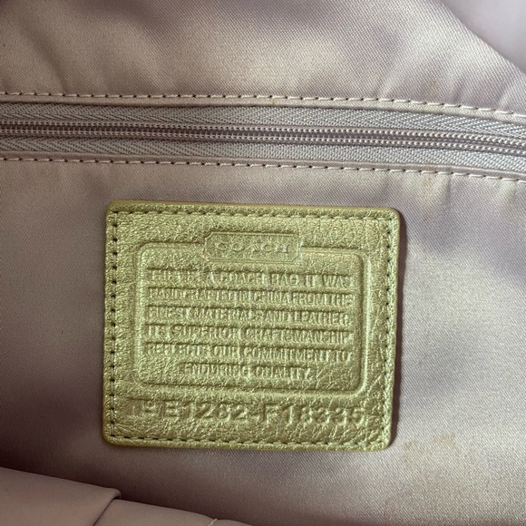 Coach Laura Signature Shoulder Tote Bag - Picture 9 of 11